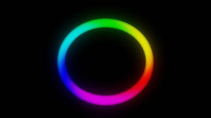 iris glow circle