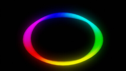 iris glow circle