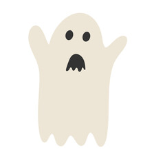 Simple and cute Halloween ghost