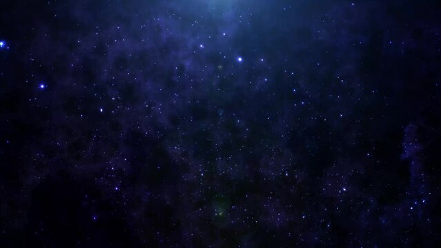 Particles blue star backgrounds