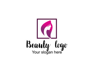 vector beauty salon or hairdresser icon designs isolated on white background