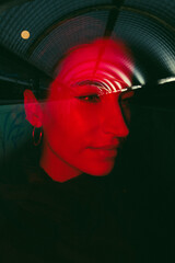 Double Exposure of beautiful women