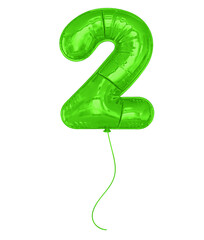 Green Balloon Number 2