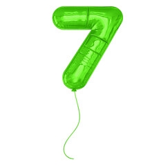 Green Balloon Number 7