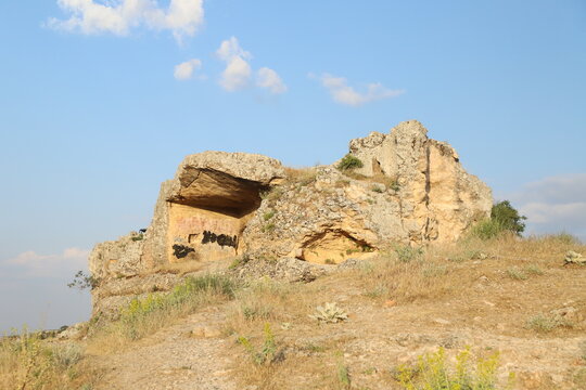 Diyarbakir Egil Castle, estimated to have been built during the Assyrian period, in the Egil district of Diyarbakır.