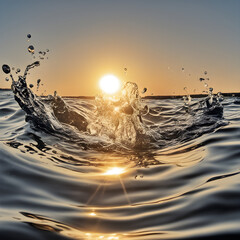 a drop of sun, Generative AI