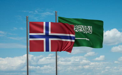 Norway flags