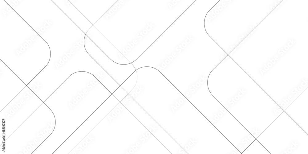 Wall mural abstract background with lines, white color technology concept geometric line vector background. mod