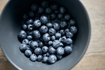 blueberries in a bowl
