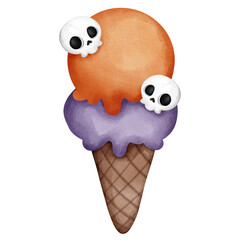 Halloween ice cream