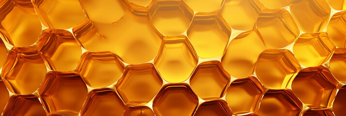 Honeycomb dripping Honey