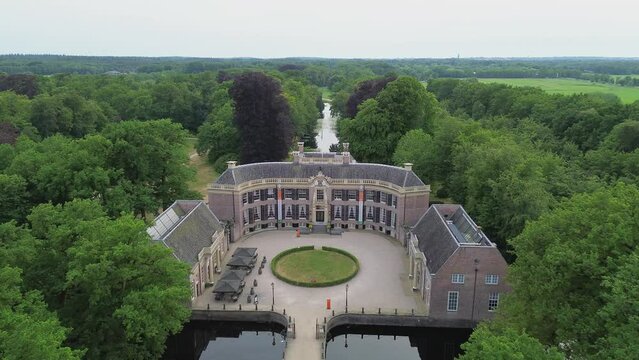 Castle Groeneveld in a small town called Baarn