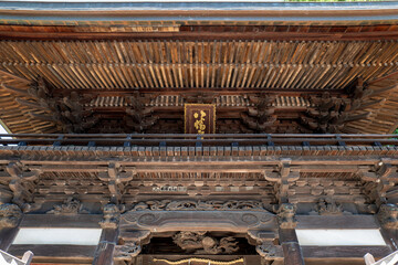 Obraz premium 夏の日牟禮八幡宮 近江八幡市 滋賀県