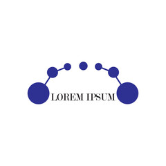 Biotech, Molecule, DNA, Atom, Medical or Science Logo Design Vector.