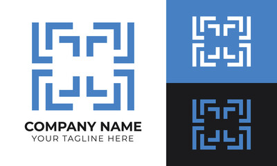 Creative minimal business logo design template for your company