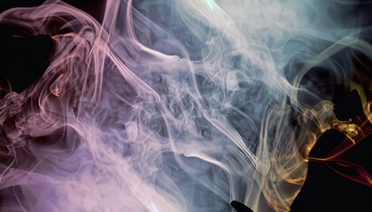 colorful smoke  background 