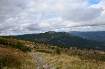landscape in the mountains
