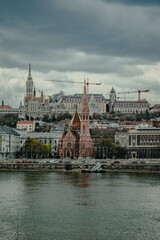 Budapest castle and church