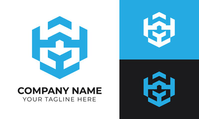 Creative minimal business logo design template for your company