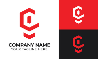 Creative minimal business logo design template for your company
