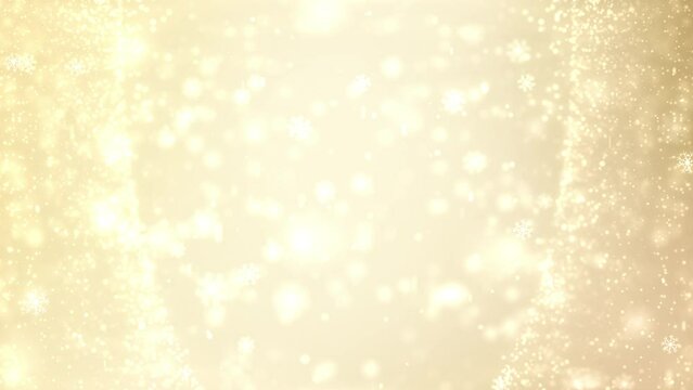 abstract gold motion backgrounds. bokeh glitter particles golden awards on gold background.	
