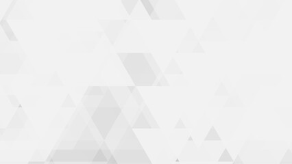 Obraz premium Abstract geometric white and gray color background, vector illustration.