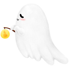 Ghost cute halloween