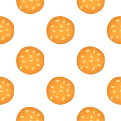 Pattern homemade cookie different taste in pastry biscuit