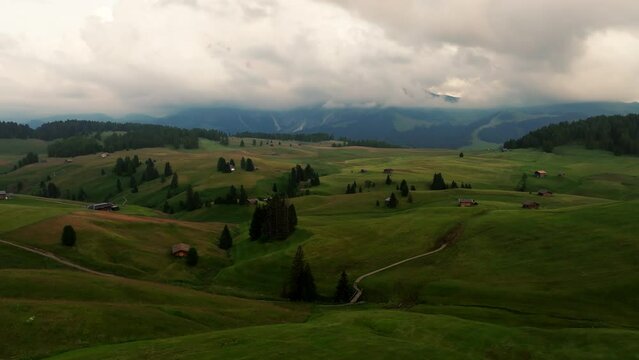 Alpe di Siusi, Dolomites, Italy