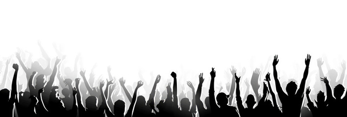 Festival Gruppe Hände