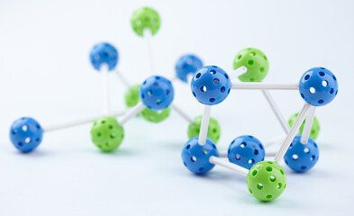 Obraz premium Molecular Structure