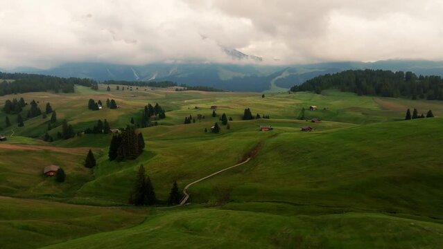 Alpe di Siusi, Dolomites, Italy