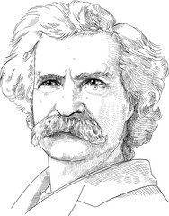 Mark Twain - American writer, journalist and public figure	