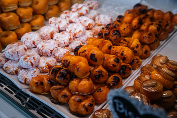 Showcase With Assortment Traditional Portuguese