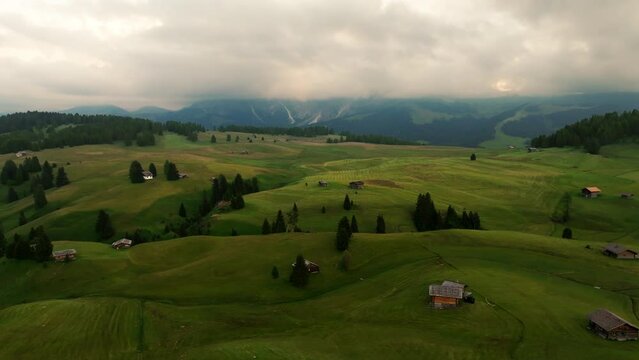 Alpe di Siusi, Dolomites, Italy