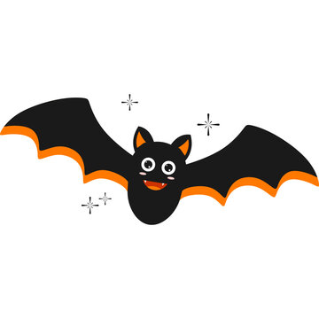 Halloween Cute Bat Illustration