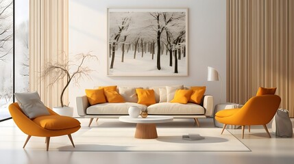 modern contemporary living room