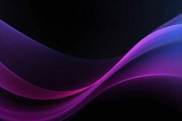 Purple abstract curve and wavy background