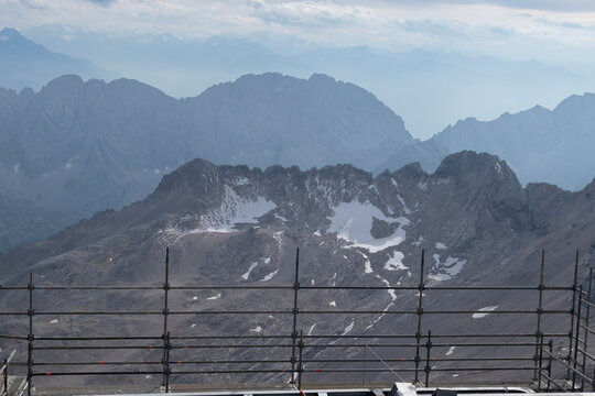 Montanha Zugspitze na Alemanha, Europa