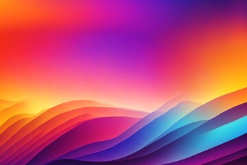 Abstract background with bright colors. Colorful Modern screen. Multicolor background. Generative AI.