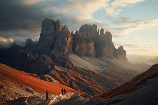 Hiking in the Mountains