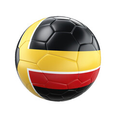 Obraz premium Germany soccer ball football isolated on transparent background