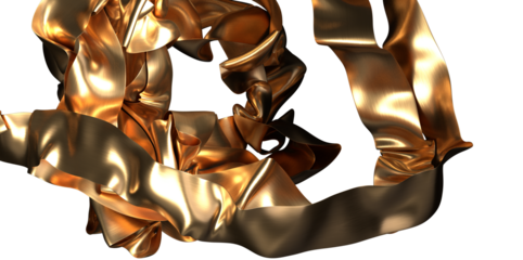 Golden lines pattern background. Luxury gold Line arts wallpaper