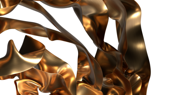 Gold black abstract background with golden lines. Background
