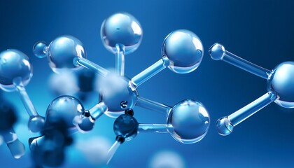 3d render of molecule