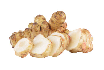 Jerusalem artichoke on transparent png