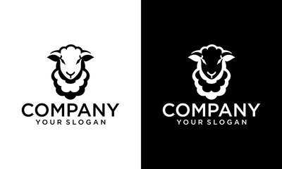 Sheep logo template