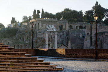 Ruines du Forum Romain à Rome