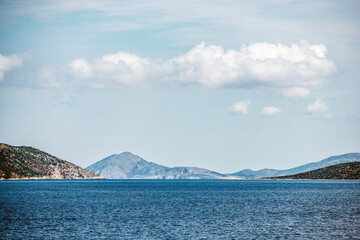 landscape with blue sky, greece, grekland, mediterranean, EU,summer, Mats, greece, grekland, mediterranean, EU,summer, Mats, alonisoss