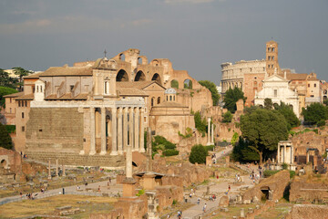 Fototapeta premium Ruines du Forum Romain